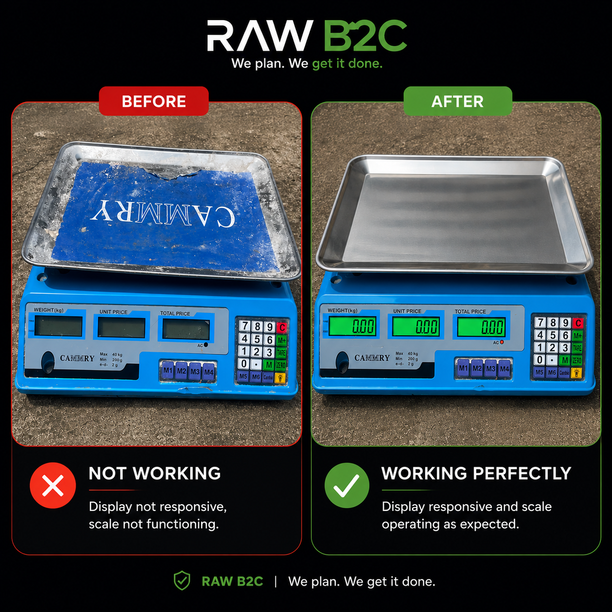 Digital Scale Repair